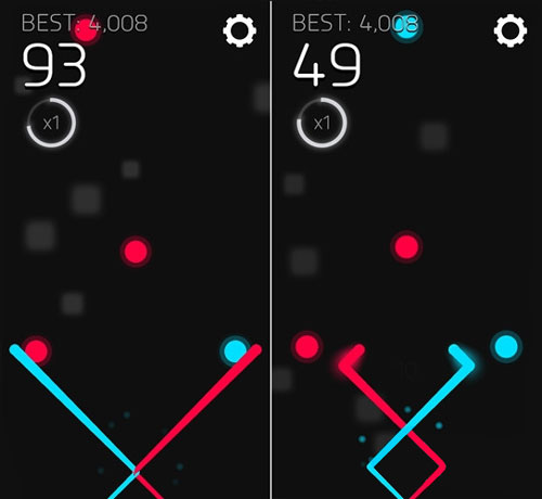 休闲游戏《红蓝双线》“双管齐下” 让你加倍揪心图片1