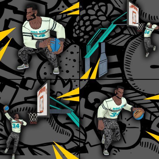 金刚之躯 霸气球猩 《街篮》新球员大金刚出场！图片2