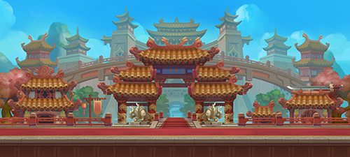 《 天域苍穹 》 手游场景图原画 沉醉于仙境中图片3