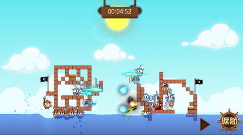 《爆蛋军团》评测:休闲党的海战游戏图片2
