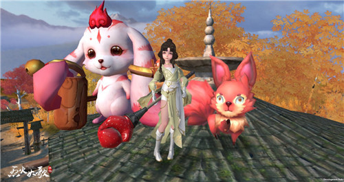 激萌可爱能战斗 《烈火如歌》手游宠物系统全解析图片1