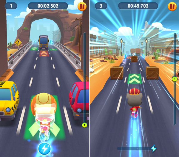 秒杀开学综合症《汤姆猫跑酷》带你奔跑带你飞图片3