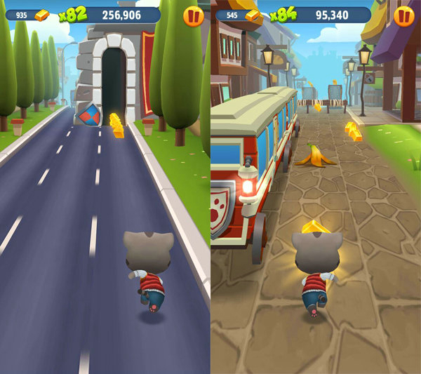 秒杀开学综合症《汤姆猫跑酷》带你奔跑带你飞图片1