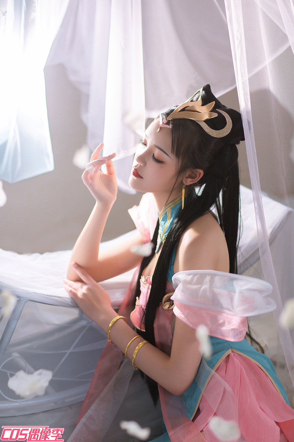 王者荣耀cos偶像季四大美人王昭君杨玉环貂蝉西施视频多图