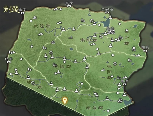 三国志战略版军争地利剧本新地形位置一览,全地图新地形分布位置图文