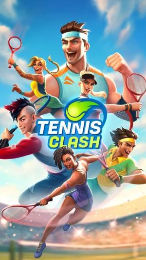 Tennis Clash Top 3D Ball Game游戏中文内购破解版图片2