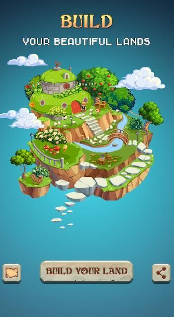 像素艺术彩色岛游戏图1