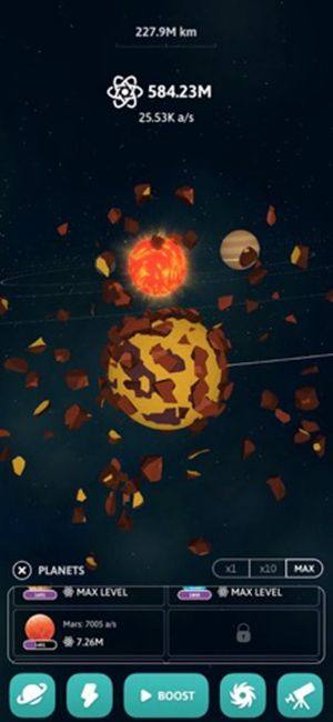 放置宇宙游戏官方中文安卓版(Idle Galaxy)图片1