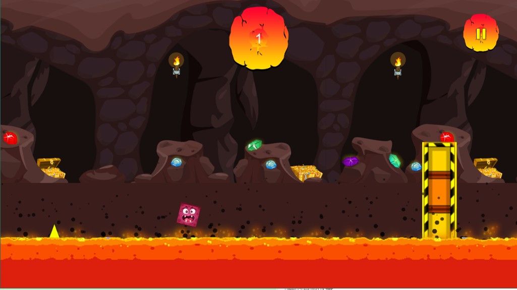熔岩洞穴怪兽游戏图1