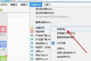 360浏览器收藏夹路径在哪里图片4