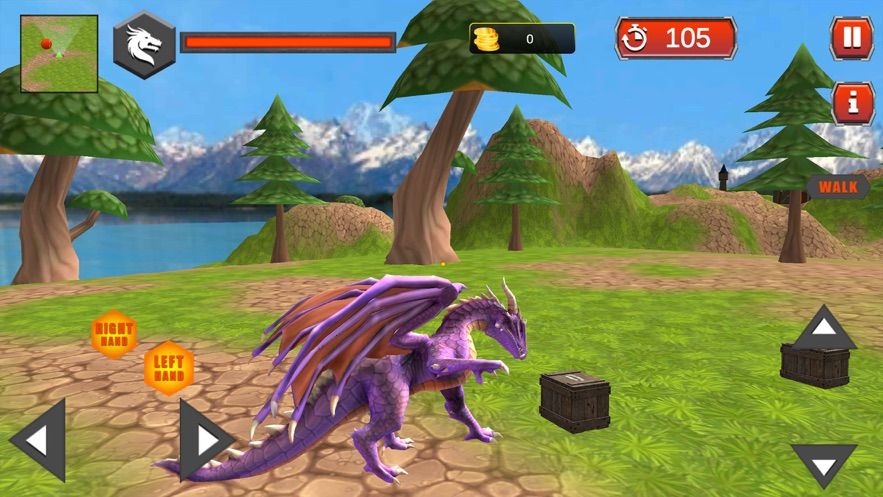 Village Dragon Combat游戏图2
