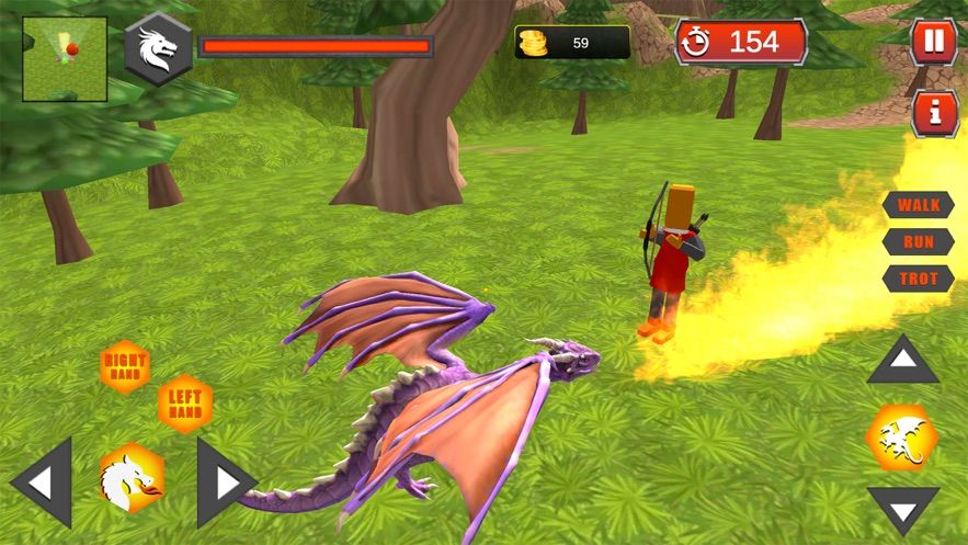 Village Dragon Combat游戏安卓版图片1