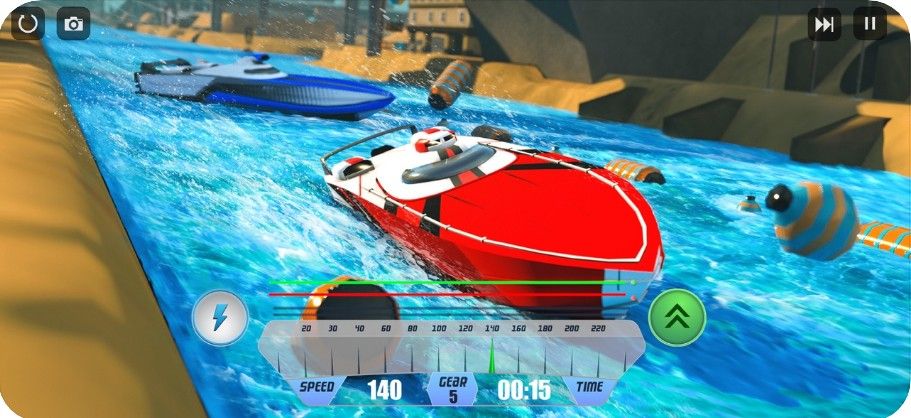 速度船竞速仿真器3D游戏图1