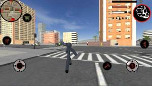 黑豹火柴人绳索英雄游戏安卓版图片1