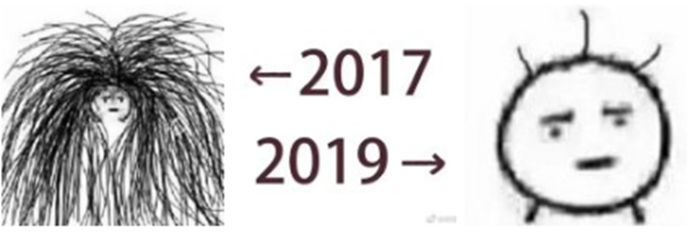 微信2017和2019对比图片图2