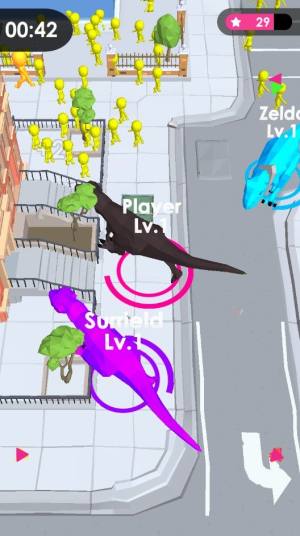 恐龙狂奔apk中文手机版(Running Dinosaur)图片1