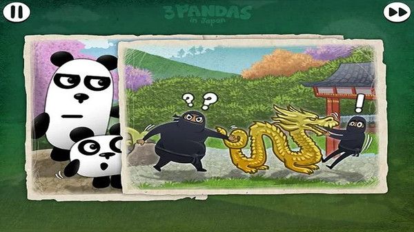 三只熊猫在日本游戏图3