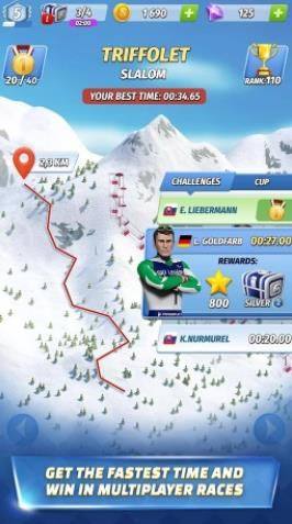 滑雪传奇游戏官方安卓版(Ski Legends)图片1