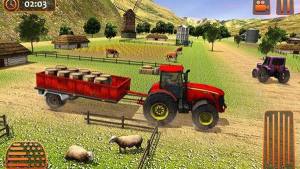 农业拖拉机驾驶模拟游戏图1