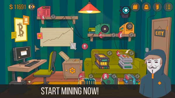 比特币矿工少年游戏官方版图片1