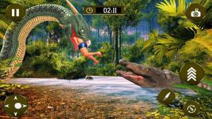 饥饿的蟒蛇模拟器游戏中文安卓手机版图片1
