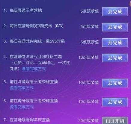 王者荣耀同聚营地活动筑梦值怎么获得？速刷方法教学[视频][多图]图片2
