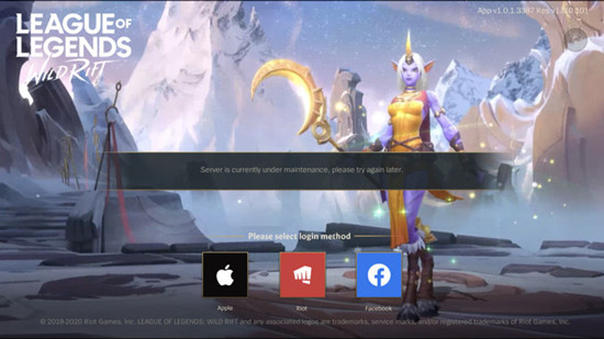 lol手游server is currently undermaintenance问题原因说明，相关解决方法分享[视频][多图]图片1