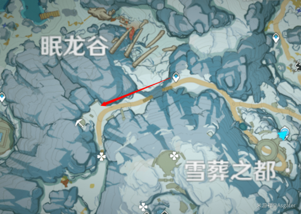 原神龙脊雪山石碑位置大全，龙脊雪山八块石碑收集路线汇总[多图]图片12
