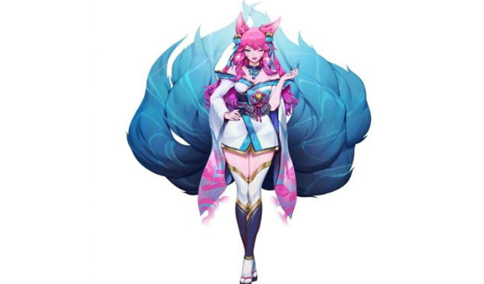 LOL绽灵节阿狸灵魂莲华皮肤好看吗？外观介绍[视频][图]图片1