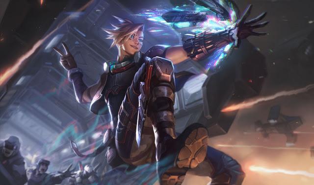 LOL测试服更新公布灵能特工海报图抢先看[视频][多图]图片1