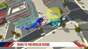 消防直升机救援游戏图1