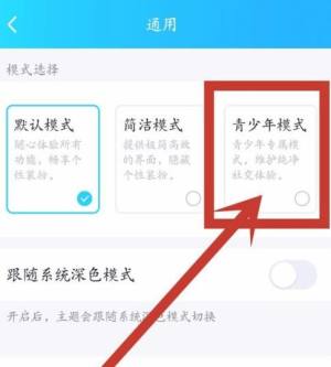 手机qq如何开启青少年模式？手机qq开启青少年模式的方法图片4