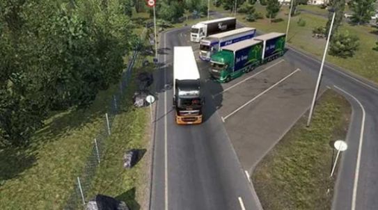 欧元城际运输卡车模拟器游戏图2