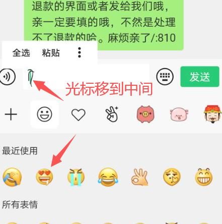 微信怎么发带小辫子的表情？微信发带小辫子的表情的方法[多图]图片4