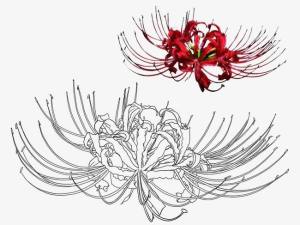 曼珠沙华的花朵符号网名图2