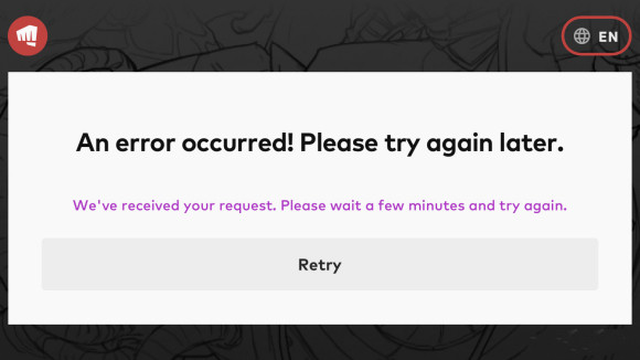 lol手游出现an error occurred!please try toagain later意思介绍[图]