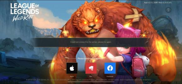 lol手游could not connect to the server错误代码处理方法[图]
