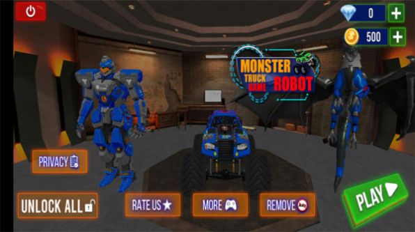 怪物卡车机器人游戏安卓版图片1