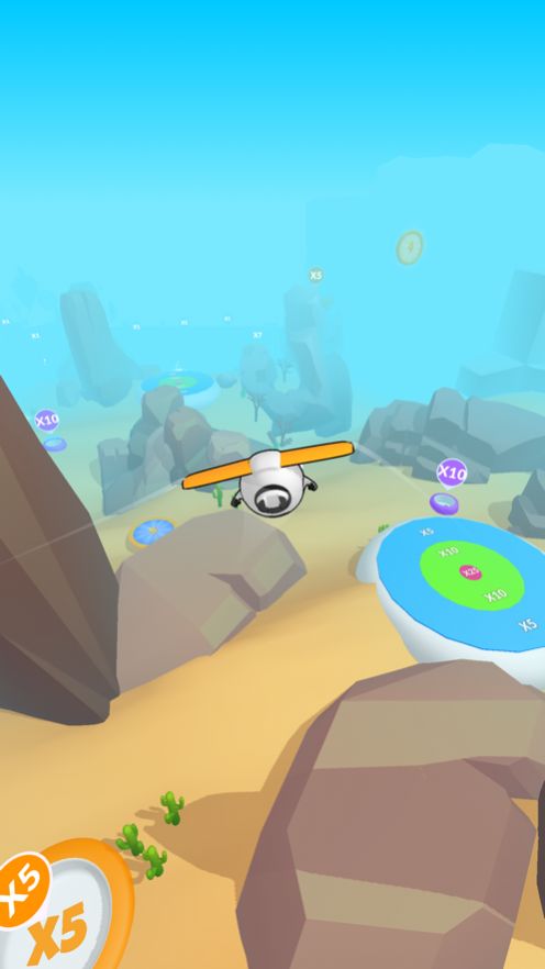 超能滑翔机3D游戏图1