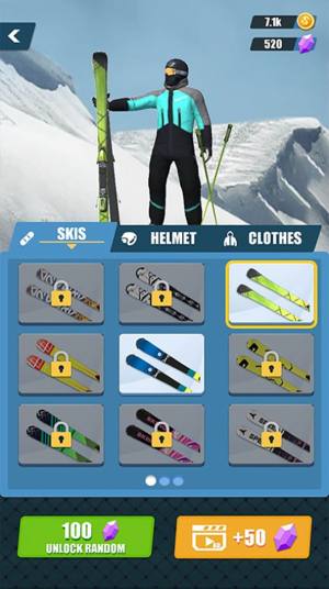 极限滑雪竞赛3D游戏图1