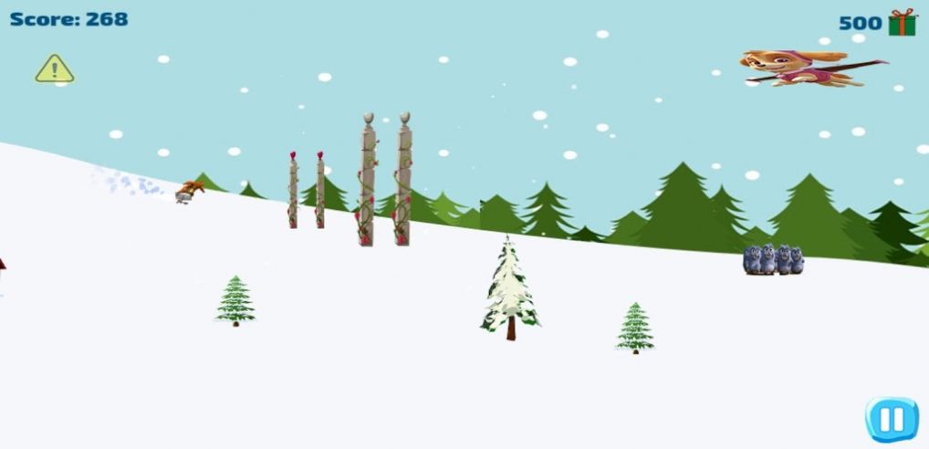 灰熊滑雪冒险游戏图2
