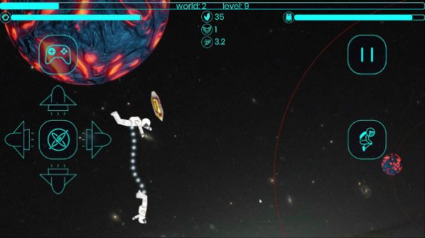 沙雕宇航员火柴人游戏安卓版图片1