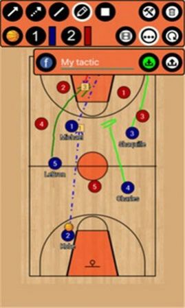 篮球战术板游戏图2