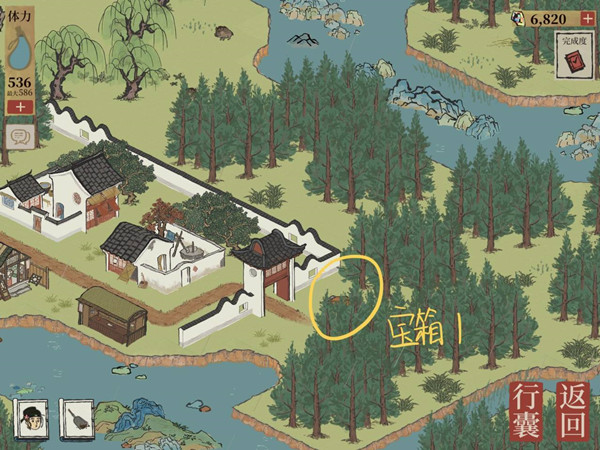 江南百景图虎丘主线剧情流程攻略，宝箱及钥匙位置图文介绍[多图]图片2