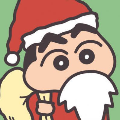 圣诞节蜡笔小新头像下载 圣诞节可爱蜡笔小新情侣卡通头像图片大全下载v1 0 1 浏览器家园