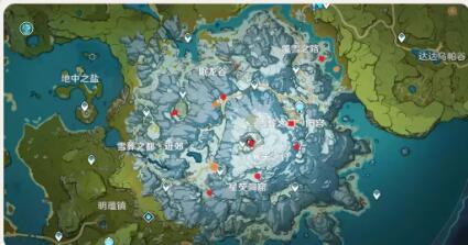 原神石碑洞窟八块石碑位置在哪？石碑收集位置及雪藏的星银武器获取攻略[多图]图片1