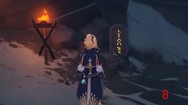 原神雪山石碑全收集攻略，龙脊雪山8块石碑具体位置大全[多图]图片11