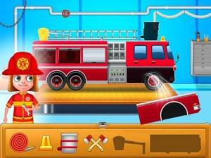 消防救援和洗车场游戏图1