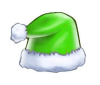 绿色圣诞帽头像制作