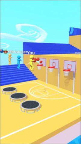 飞跃灌篮3D游戏图1